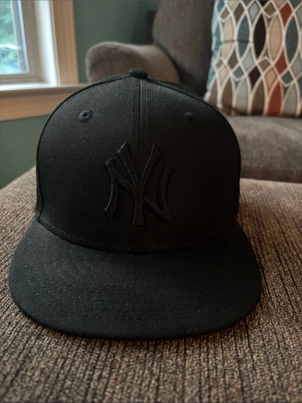 New Era Black New York Yankees Fitted Cap